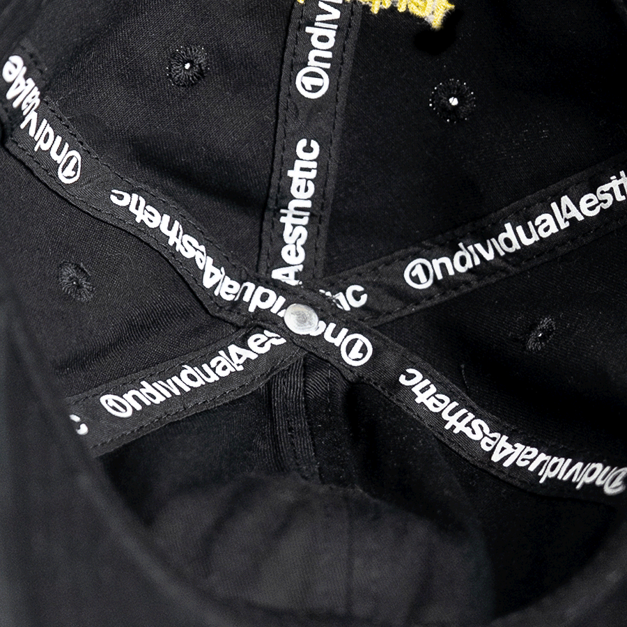 One Happy Place "Pitchlake" Black Vintage Hat