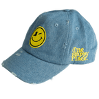 One Happy Place Light Denim Vintage Hat