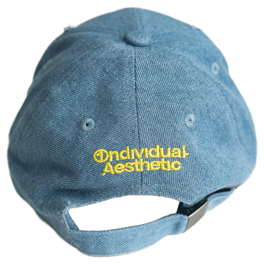 One Happy Place Light Denim Vintage Hat