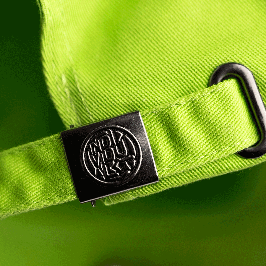One Happy Place "LIME TIME" Limited Edition Lime Green Vintage Hat
