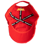 One Happy Place "Scarlet Ibis" Red Vintage Hat